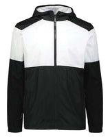 Holloway Men's SeriesX Hooded Jacket. 229528 - Black/ White
