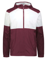 Holloway Men's SeriesX Hooded Jacket. 229528 - Maroon/ White