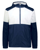Holloway Men's SeriesX Hooded Jacket. 229528 - Navy/ White