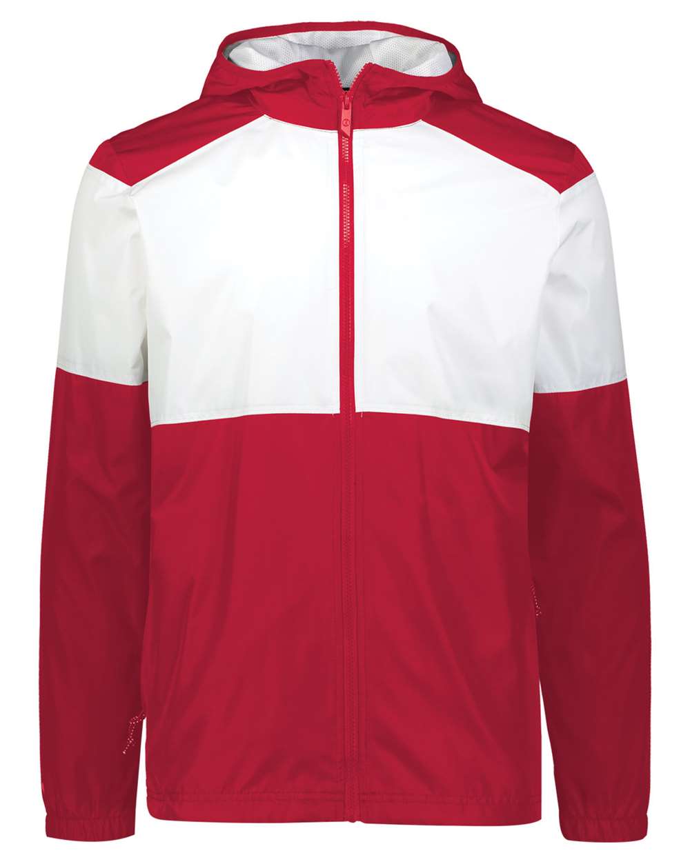 Holloway Men's SeriesX Hooded Jacket. 229528 - Scarlet/ White