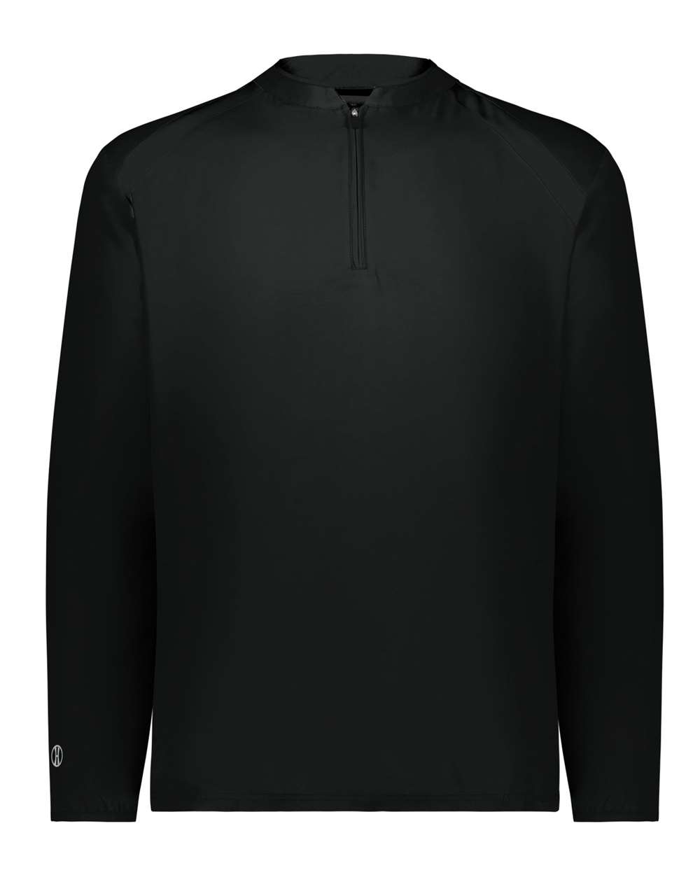 Holloway Men's Clubhouse Quarter-Zip Pullover. 229595 - Black/ Black