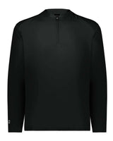 Holloway Men's Clubhouse Quarter-Zip Pullover. 229595 - Black/ Black