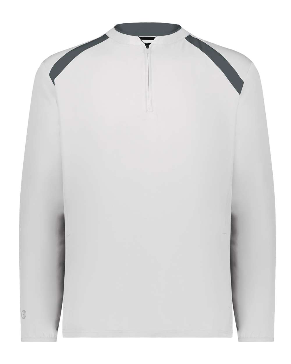 Holloway Men's Clubhouse Quarter-Zip Pullover. 229595 - White/ Graphite