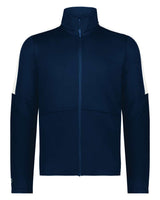 Holloway Men's Tall Crosstown Jacket. 223530T - Navy/ White