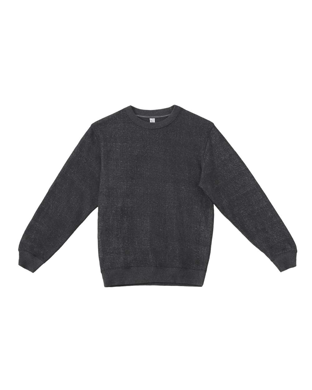 Lane Seven Unisex Nantucket Crewneck Sweatshirt. LS11004 - Black