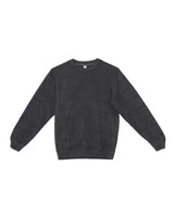 Lane Seven Unisex Nantucket Crewneck Sweatshirt. LS11004 - Black
