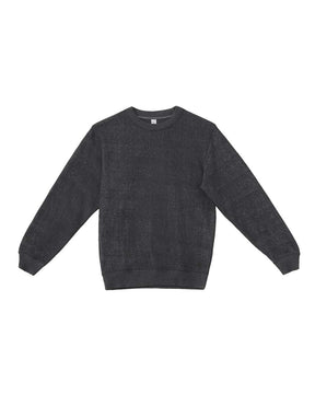 Lane Seven Unisex Nantucket Crewneck Sweatshirt. LS11004 - Black