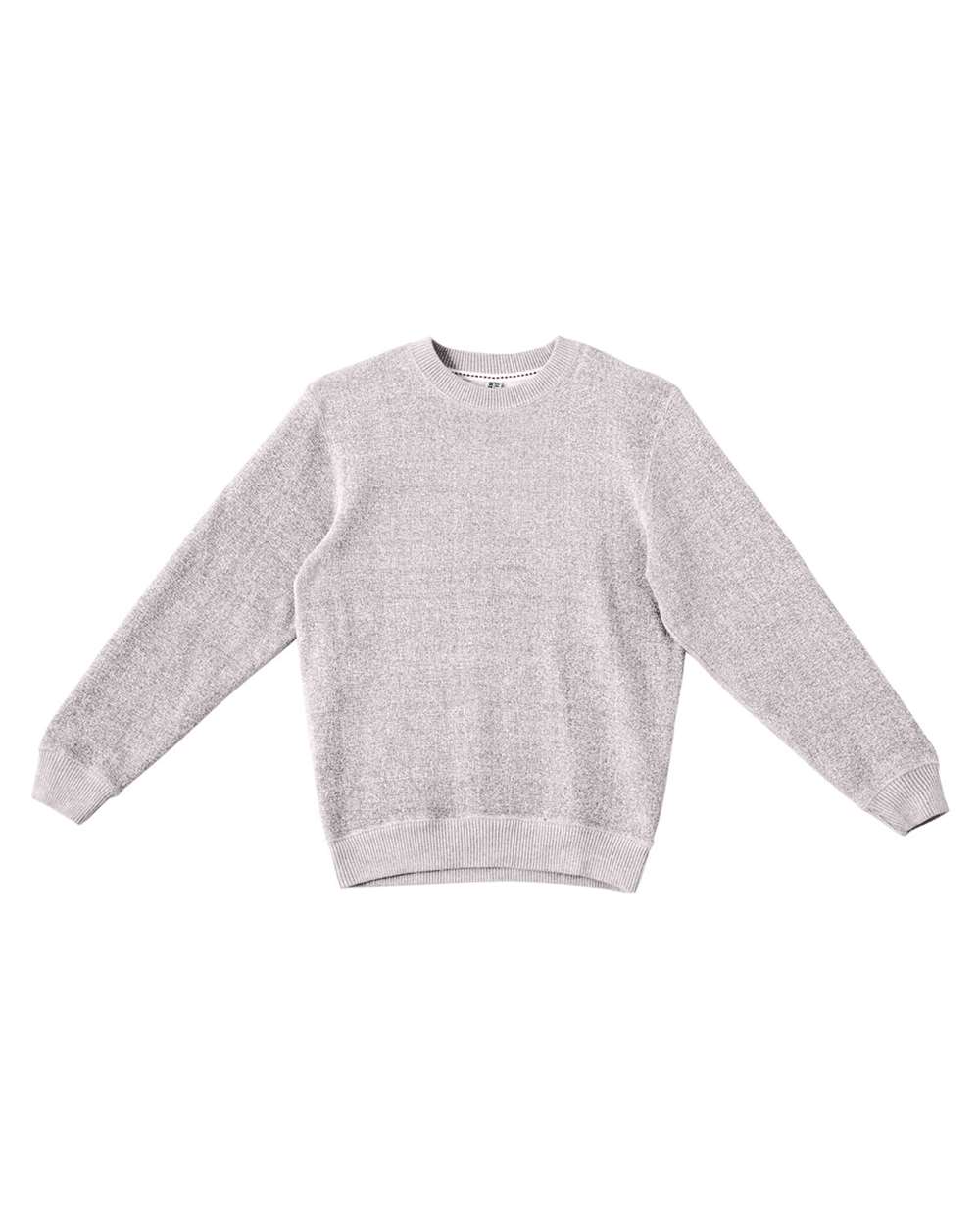 Lane Seven Unisex Nantucket Crewneck Sweatshirt. LS11004 - Salt and Pepper