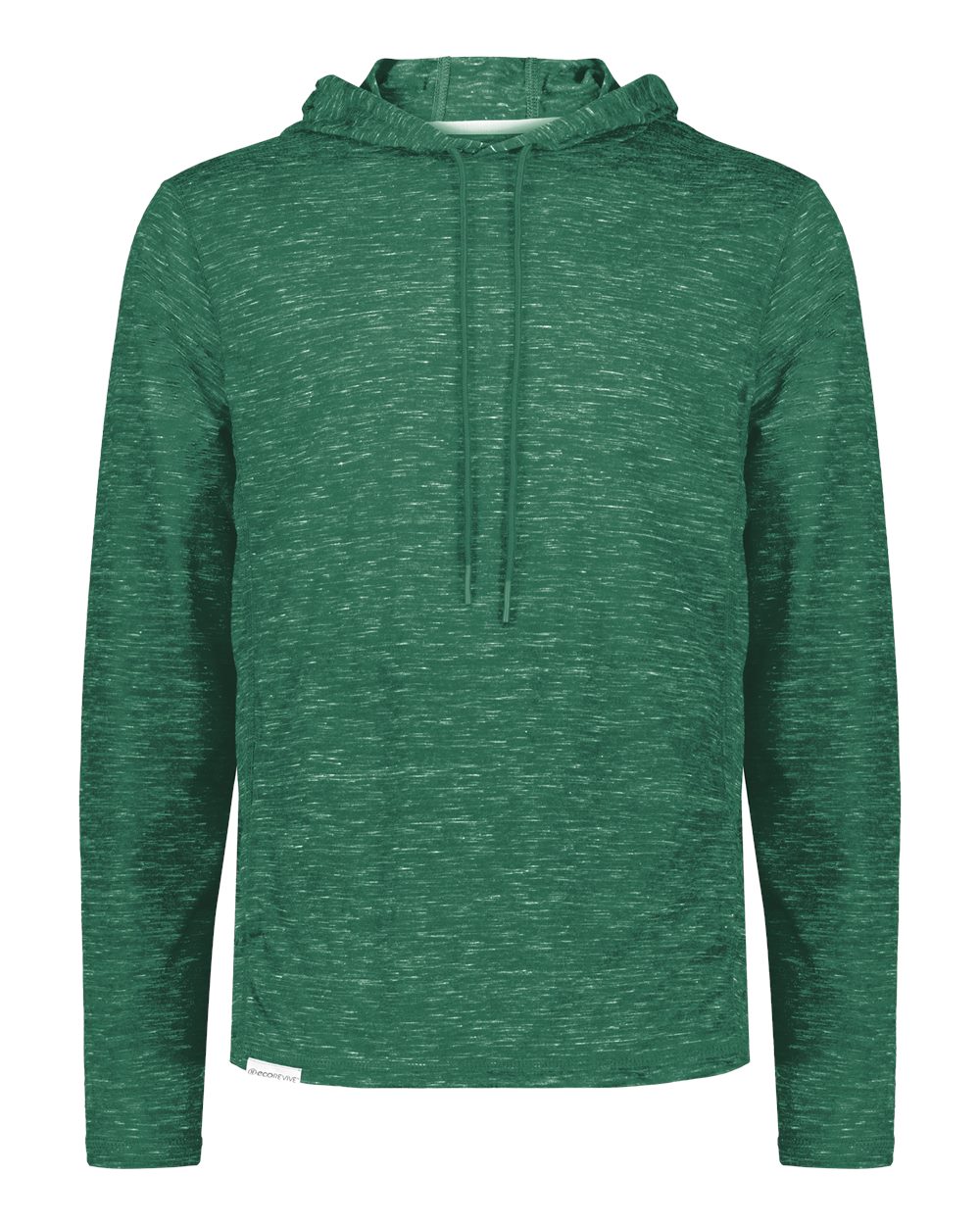 Holloway Men's Eco Revive™ Monterey Hooded Sweatshirt. 222745 - Dark Green Heather