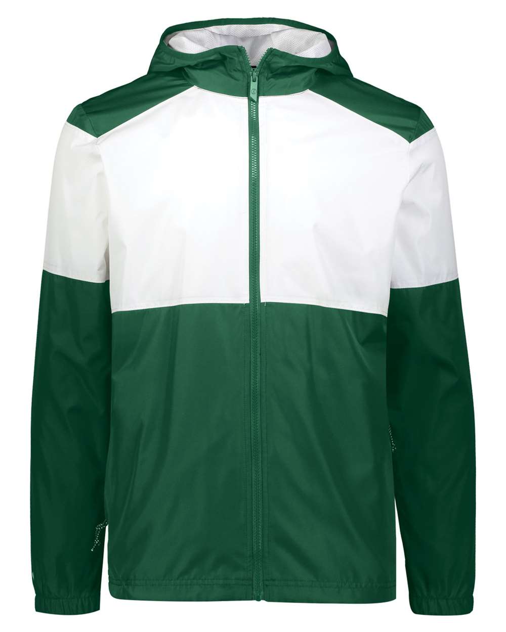 Holloway Men's SeriesX Hooded Jacket. 229528 - Dark Green/ White