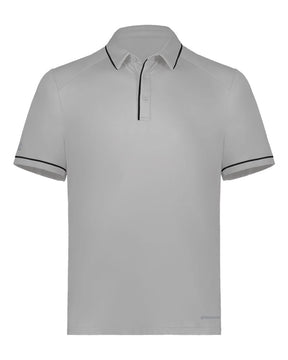 Holloway Men's CoolCore® Polo. 222518 - Athletic Grey/ Black