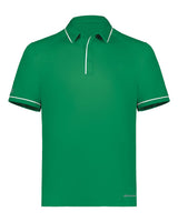 Holloway Men's CoolCore® Polo. 222518 - Kelly/ White