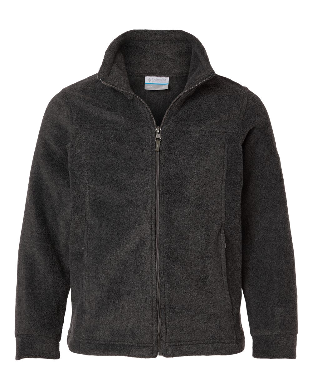 Columbia Youth Steens Mountain™ II Fleece Full-Zip Jacket. 212479 - Charcoal Heather