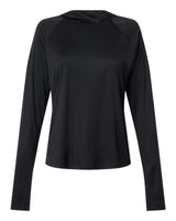 Columbia Women's PFG Tidal Tee™ Hooded Long Sleeve. 216061 - Black/ Cool Grey