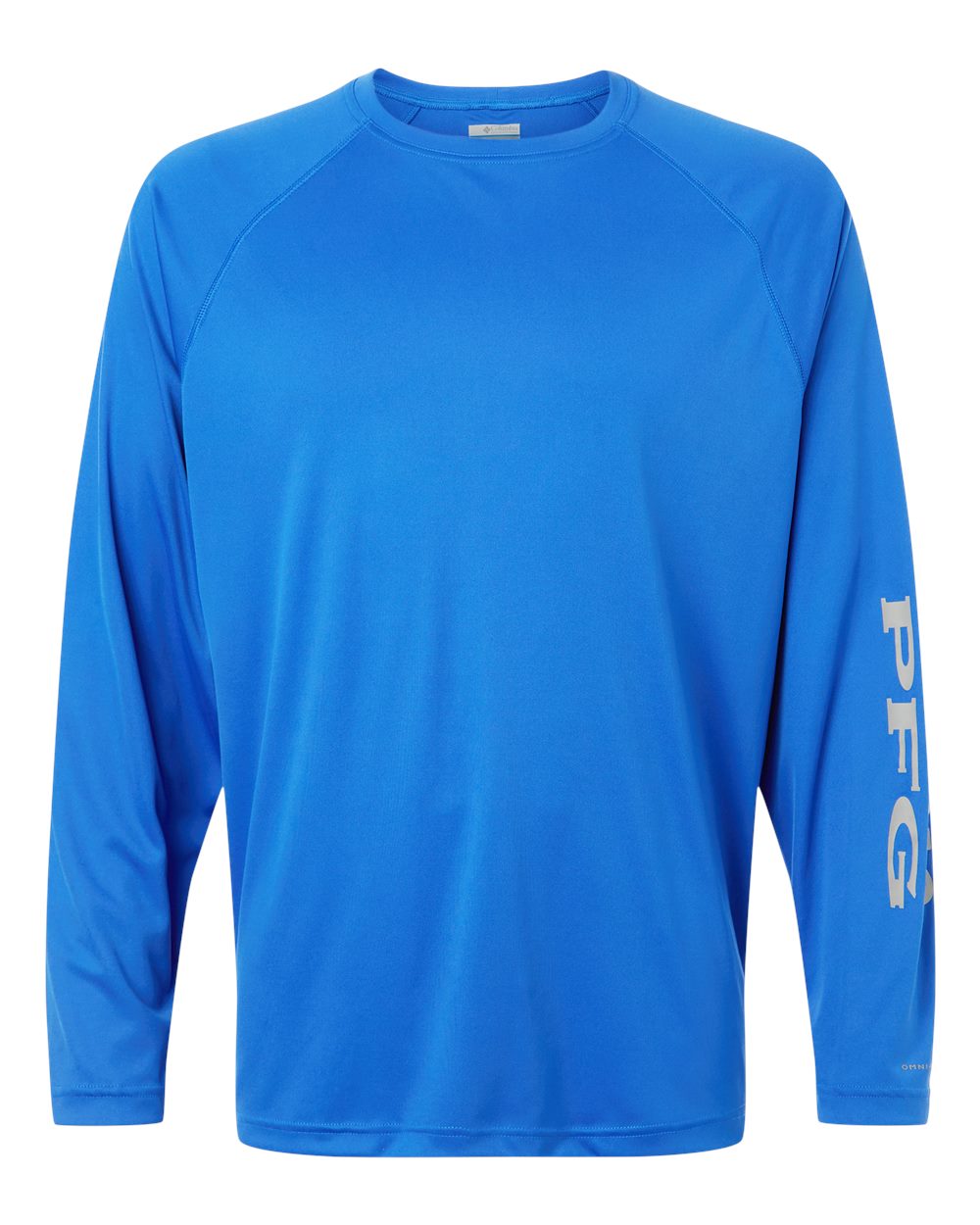 Columbia Men's PFG Terminal Tackle™ Long Sleeve T-Shirt. 212472 - Vivid Blue/ Cool Grey