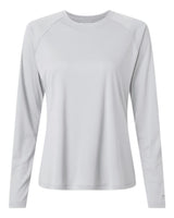 Columbia Women's PFG Tidal Tee™ II Long Sleeve. 212485 - Cool Grey/ Vivid Blue