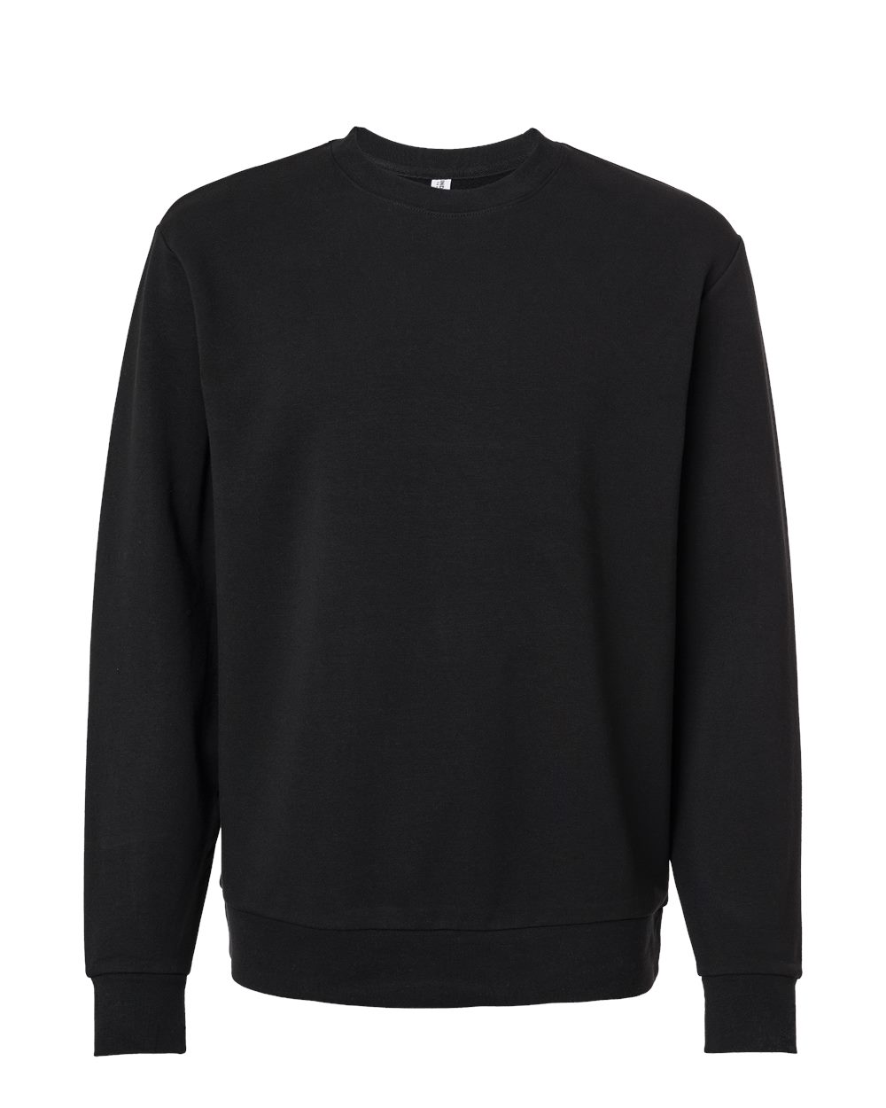 Independent Trading Co. Lux Heavyweight Modal Crewneck Sweatshirt. INDLUXCREW - Black