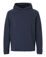 North End Men's Spirit Textured Hooded Pullover. NE729 - Classic Navy Heather