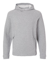 North End Men's Spirit Textured Hooded Pullover. NE729 - Platinum Heather