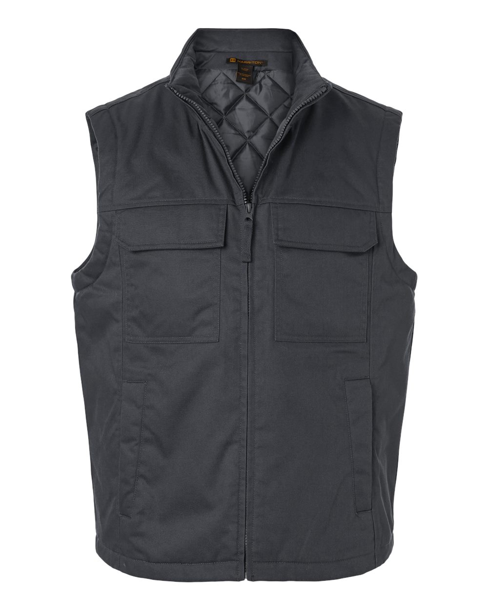 Harriton Unisex ClimaBloc® Station Vest. M723 - Dark Charcoal