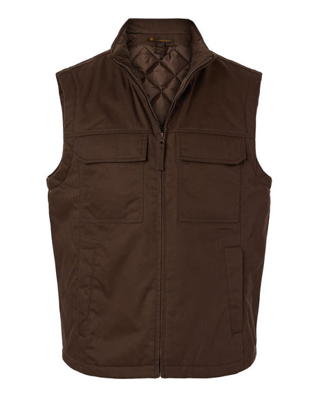 Harriton Unisex ClimaBloc® Station Vest. M723 - Dark Mocha