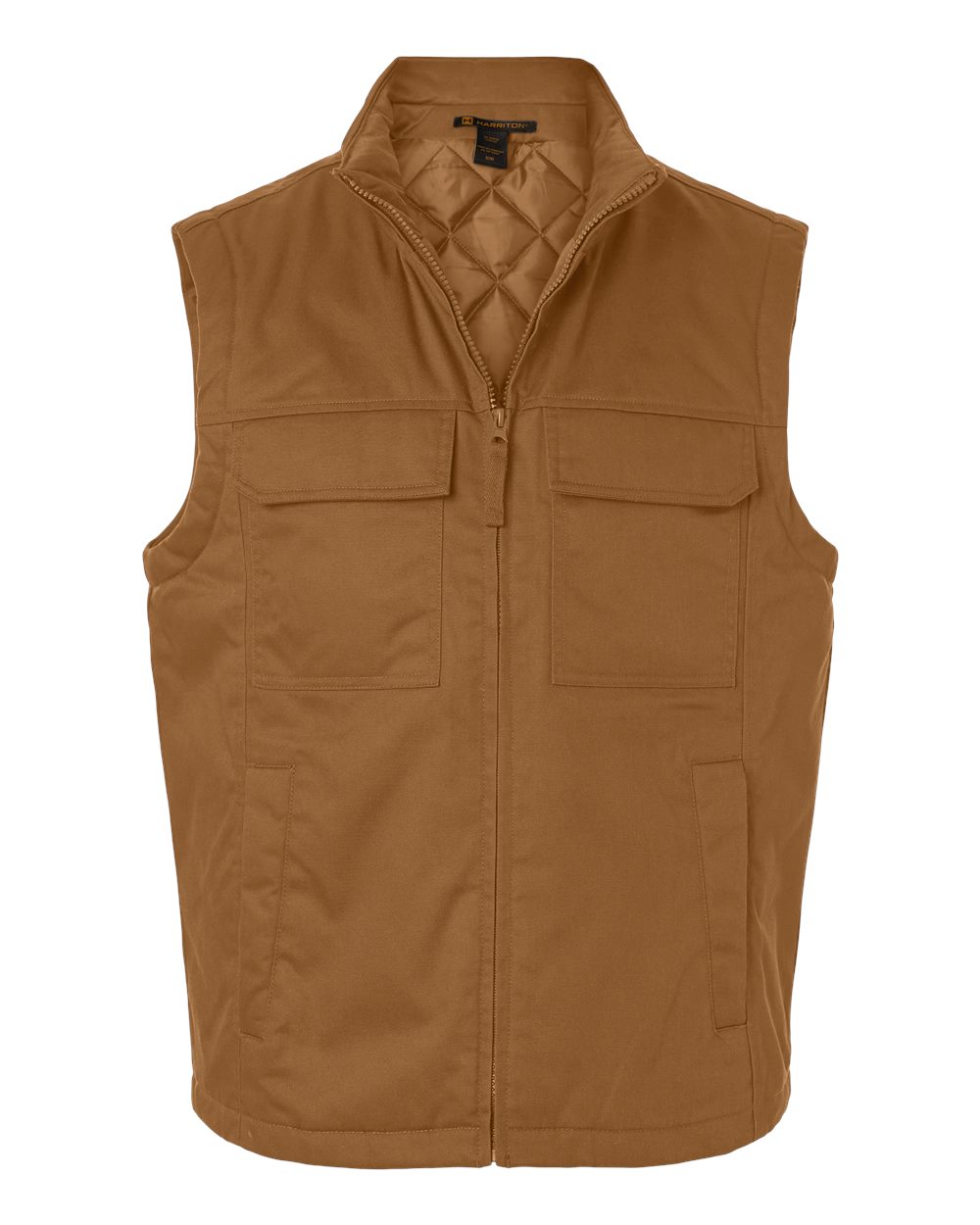 Harriton Unisex ClimaBloc® Station Vest. M723 - Duck Brown