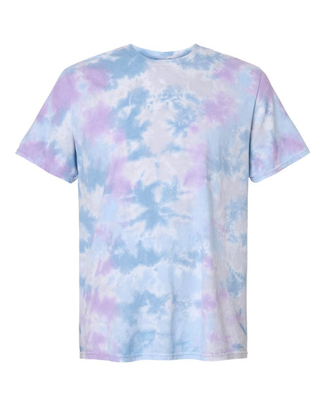 Colortone Unisex Vintage Tie-Dyed T-Shirt. 1355 - Dusk