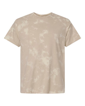 Colortone Unisex Bleach Out Dyed T-Shirt. 1385 - Beige
