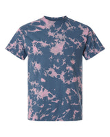 Colortone Unisex Bleach Out Dyed T-Shirt. 1385 - Blue