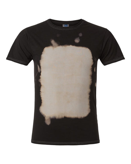 Colortone Unisex Bleach Out Dyed T-Shirt. 1385 - Photo