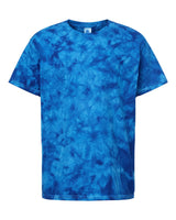 Colortone Youth Crystal Wash T-Shirt. 1390Y - Crystal Royal