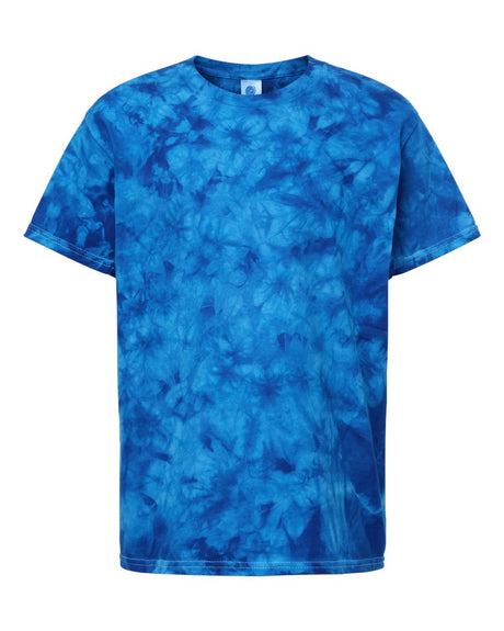 Colortone Youth Crystal Wash T-Shirt. 1390Y - Crystal Royal