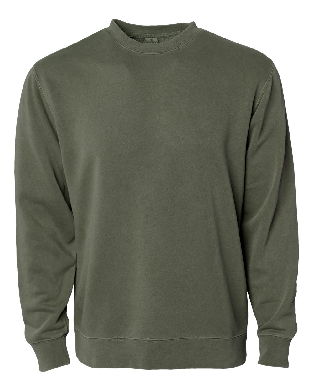 Independent Trading Co. Unisex Midweight Pigment-Dyed Crewneck Sweatshirt. PRM3500 - Pigment Army