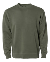 Independent Trading Co. Unisex Midweight Pigment-Dyed Crewneck Sweatshirt. PRM3500 - Pigment Army