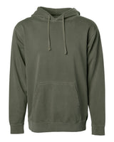 Independent Trading Co. Unisex Midweight Pigment-Dyed Hooded Sweatshirt. PRM4500 - Pigment Army
