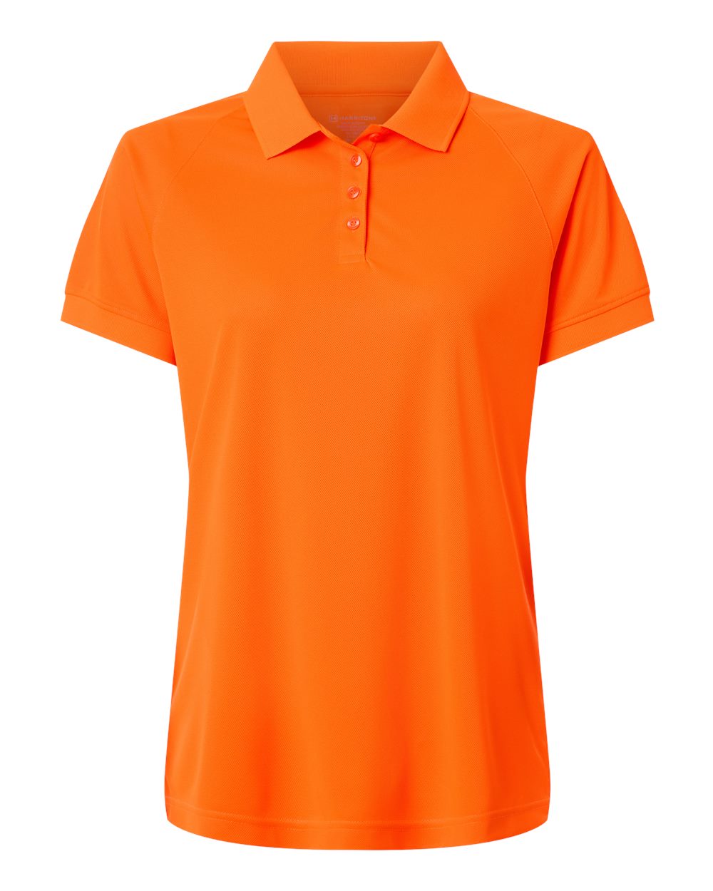 Harriton Women's Charge Snag and Soil Protect Polo. M208W - Safety Orange