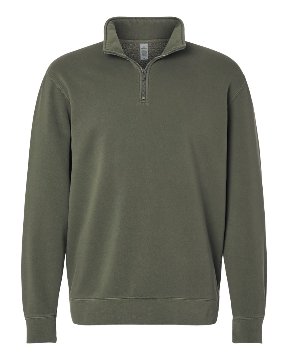 Independent Trading Co. Unisex Pigment-Dyed Quarter-Zip Pullover. PRM4600QZ - Pigment Army