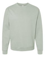 Independent Trading Co. Unisex Midweight Crewneck Sweatshirt. SS3000 - Dusty Sage