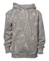 Independent Trading Co. Youth Midweight Hooded Sweatshirt. SS4001Y - Deadwood Tree Camo