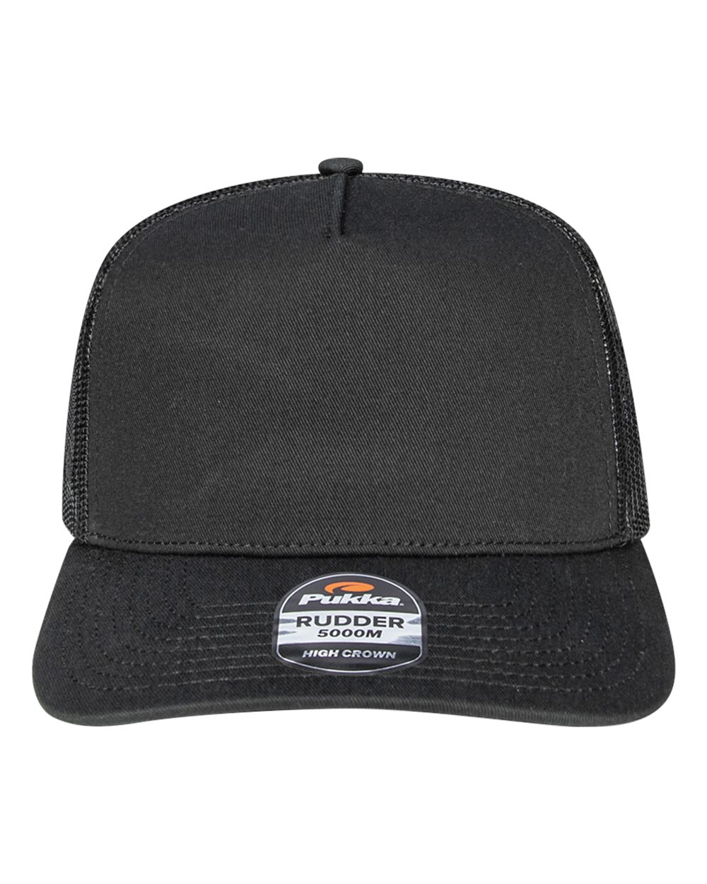 Pukka Rudder Five-Panel Cap. 5000M - Black