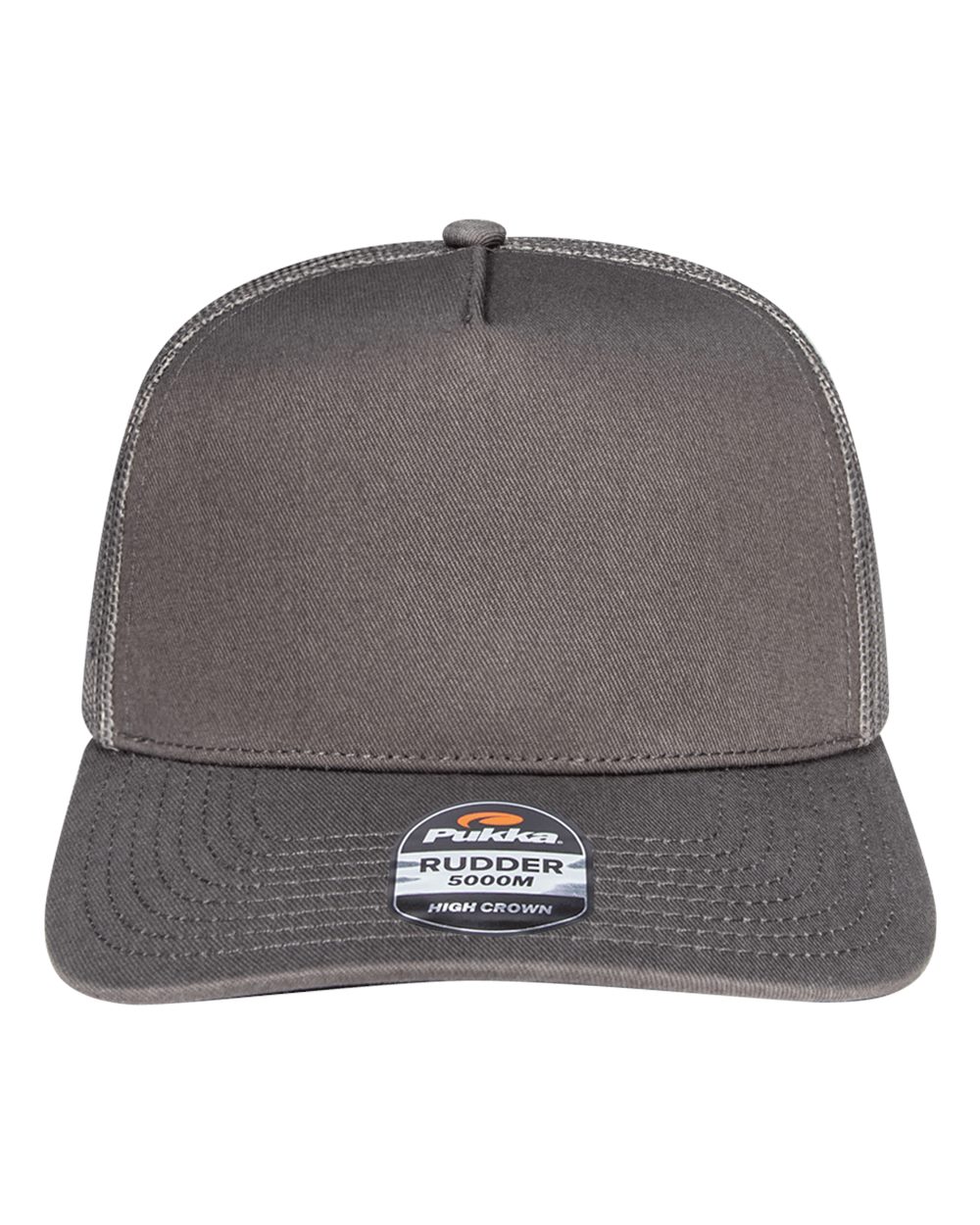 Pukka Rudder Five-Panel Cap. 5000M - Charcoal