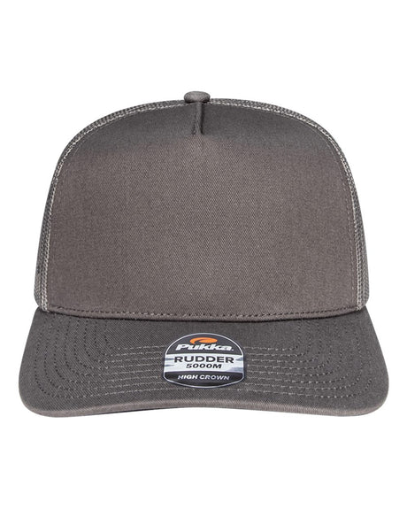 Pukka Rudder Five-Panel Cap. 5000M - Charcoal