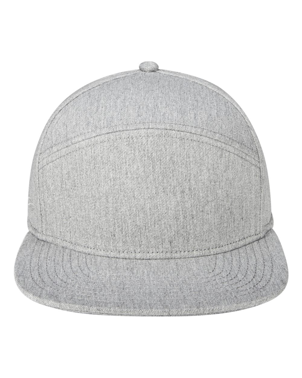 Pukka Tradesman Hybrid Six-Panel Cap. 7001P - Grey Heather