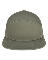Pukka Tradesman Hybrid Six-Panel Cap. 7001P - Olive Green