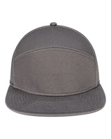 Pukka Tradesman Hybrid Six-Panel Cap. 7001P - Charcoal