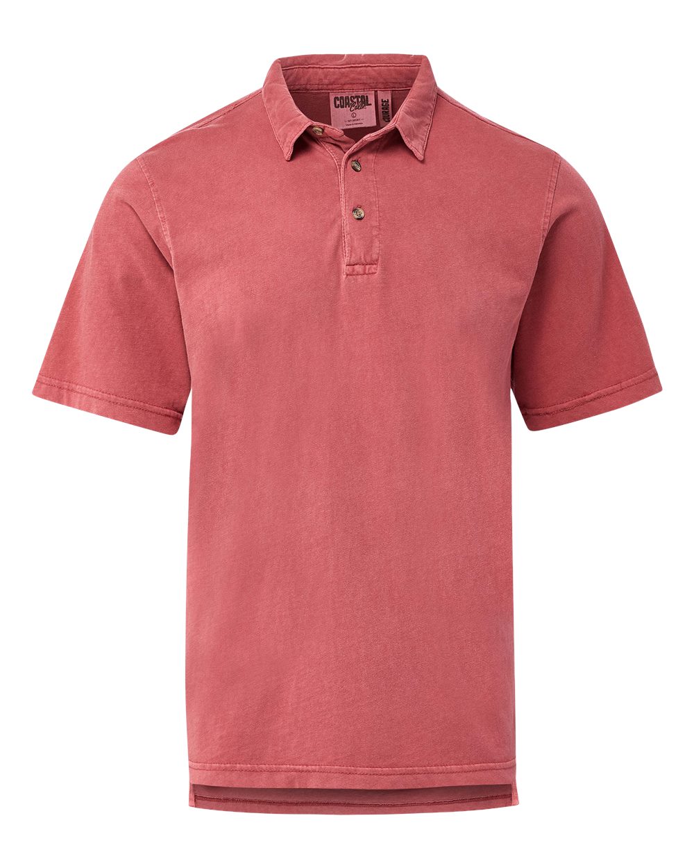 MV Sport Men's Coastal Color™ Polo. 25411 - Scarlet