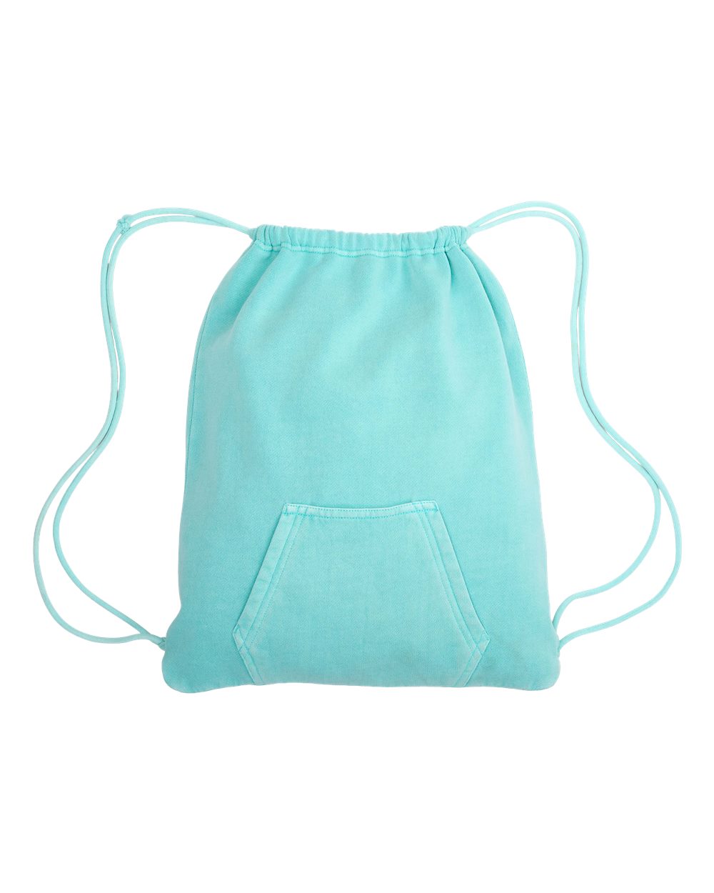 MV Sport Coastal Color™ Drawstring Bag. 25500 - Barbados Blue