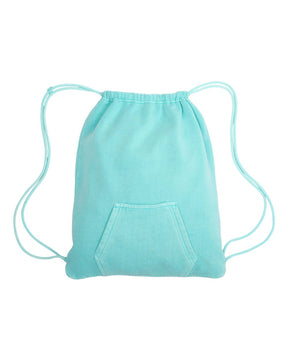 MV Sport Coastal Color™ Drawstring Bag. 25500 - Barbados Blue