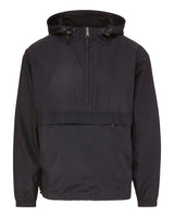 MV Sport Men's Pioneer Packable Wind Breaker Jacket. 25602 - Black