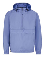 MV Sport Men's Pioneer Packable Wind Breaker Jacket. 25602 - Blue Iris